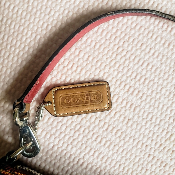 Coach Vintage Y2K Demi Shoulder Tartan Plaid Wool Purse - Picture 8 of 13